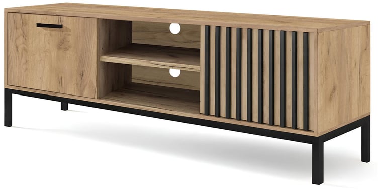 Vega tv-taso, natural tammi / musta