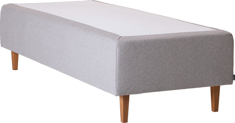 Unelle 400 runkopatja pocket 7-vyöh. medium 80x200, Fano 80 vaaleanharmaa, sis. tammijalat