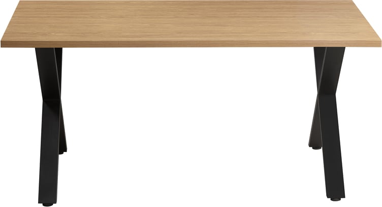 Cenni ruokapöytä 190x90 väri tammi/musta