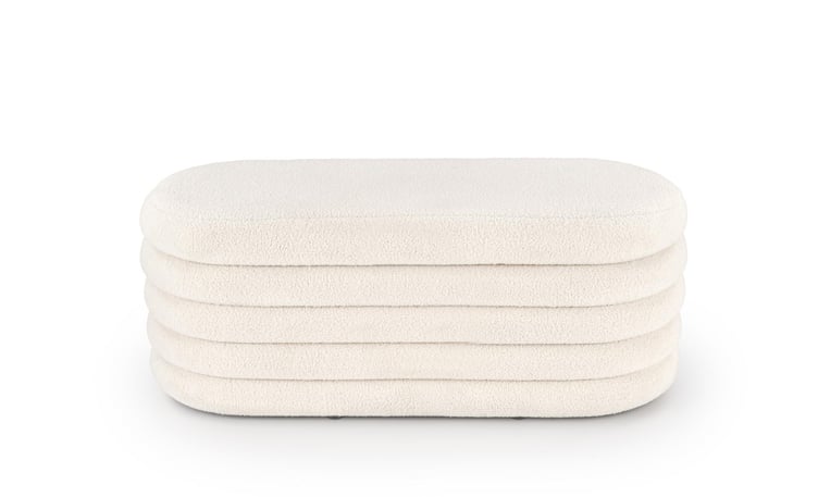 Vaahto säilytysrahi, luonnonvalkoinen