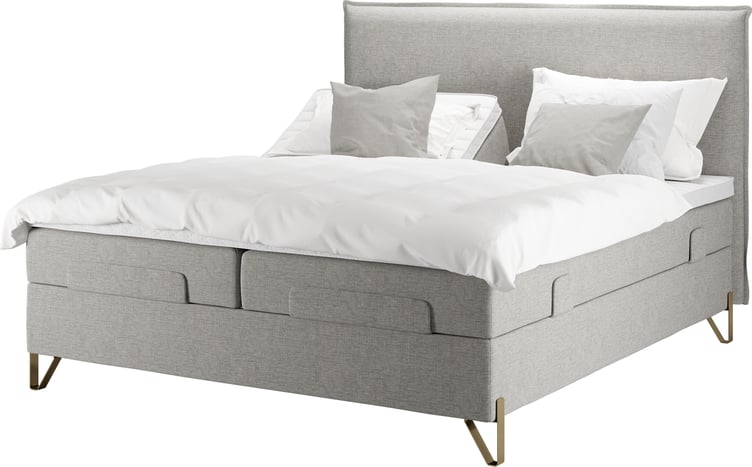 Wonderland Vip moottorisänky 180x200 (x-firm) beige + Superior Latex Split -petauspatja