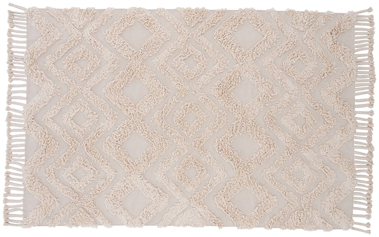 Hilma matto 200x300 cm luonnonvalkoinen