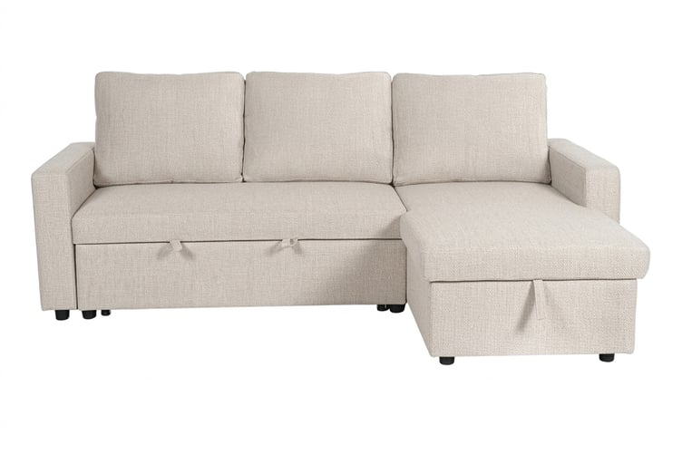 Stanley vuodedivaanisohva, beige (vaihdettava kätisyys)