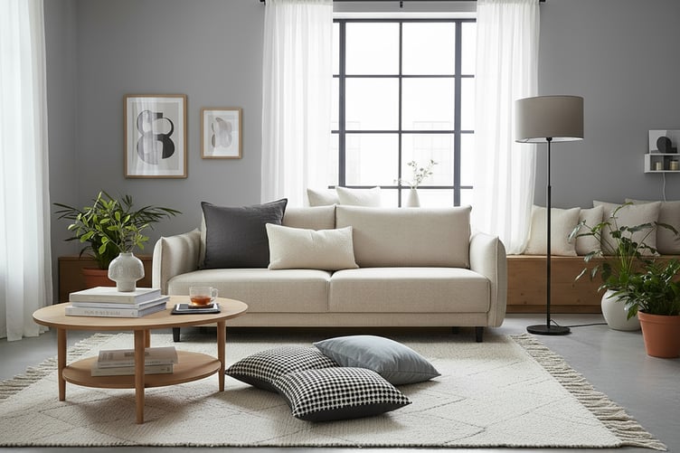 Crosetto 3-istuttava vuodesohva, Lineo 3880 ruskea