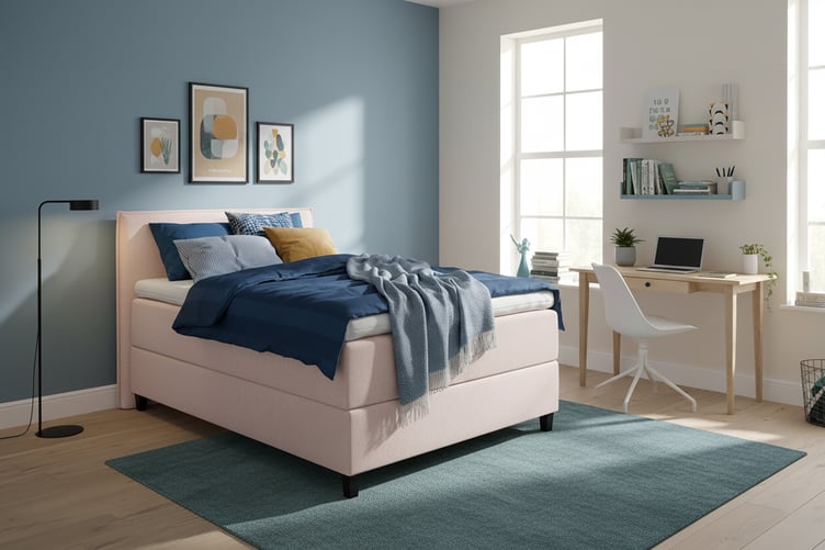 Bliss jenkkisänky 120x200 cm (hard) Eleni 708 beige