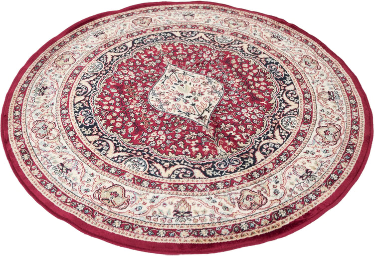Royal palace matto ø135 cm punainen