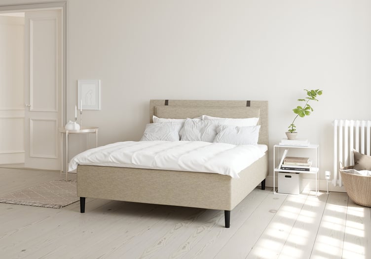 Wonderland VIP runkopatjasetti 160x200 firm/firm, beige + Superior Hyperflex -petauspatja