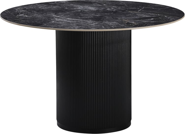 North Collection Kalida ruokapöytä pyöreä 120cm musta