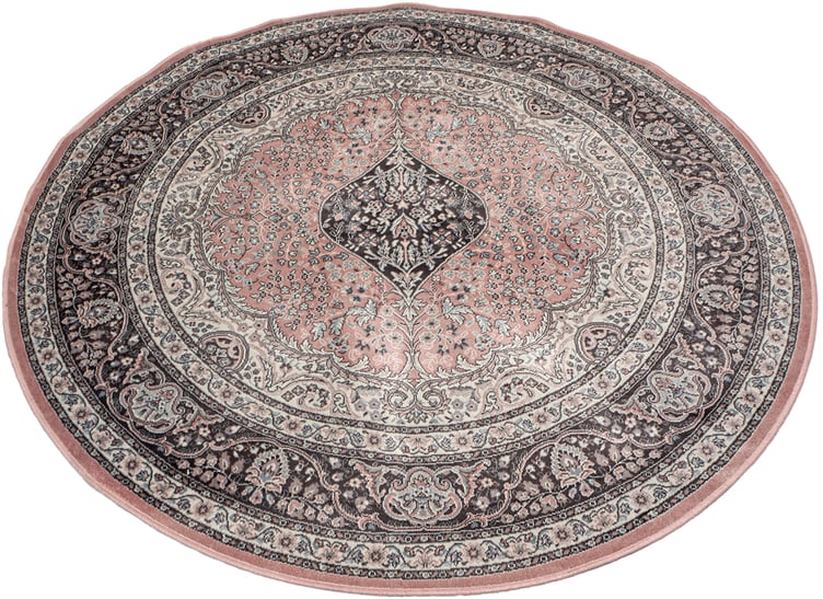 Royal palace matto ø195 cm roosa