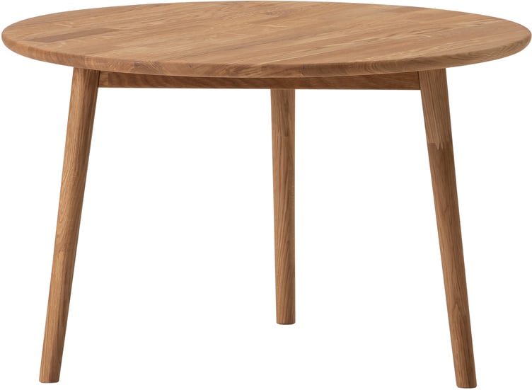 Ekholm sohvapöytä pyöreä 75cm, öljytty tammi