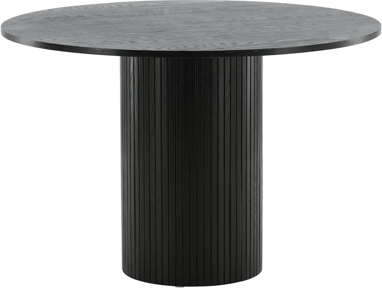 Bianca ruokapöytä 110 cm pyöreä musta