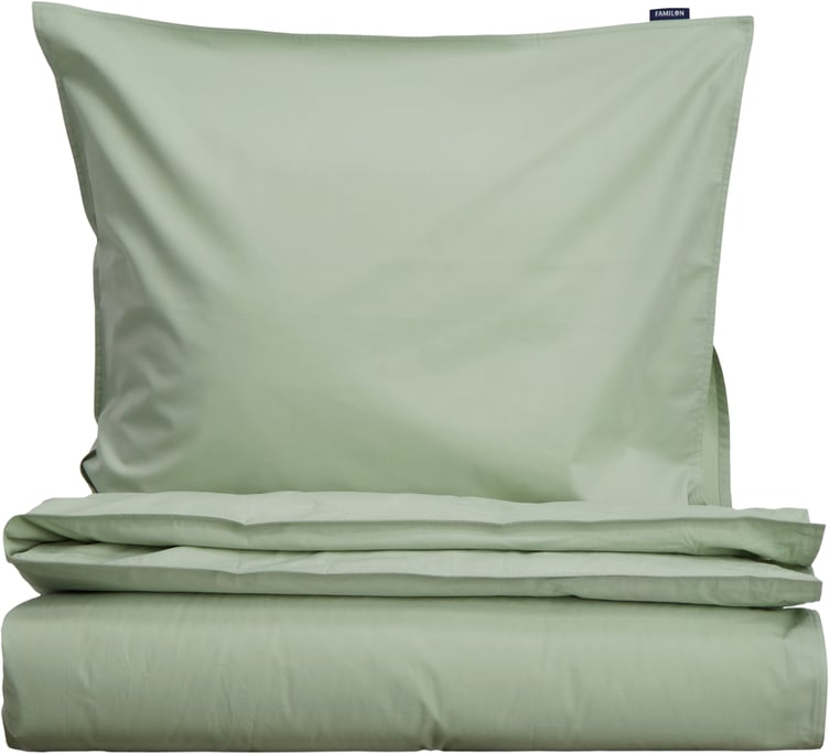 Familon Percale pussilakanasetti salvia 150x210/55x65