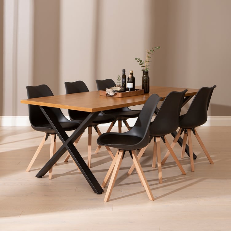 Cenni & Concept Oak ruokailuryhmä 190x90 kuudelle