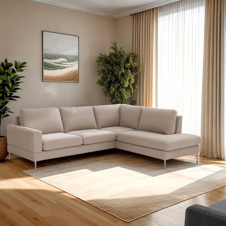 Capri avokulmasohva oikea, Oasis 02-kankaalla