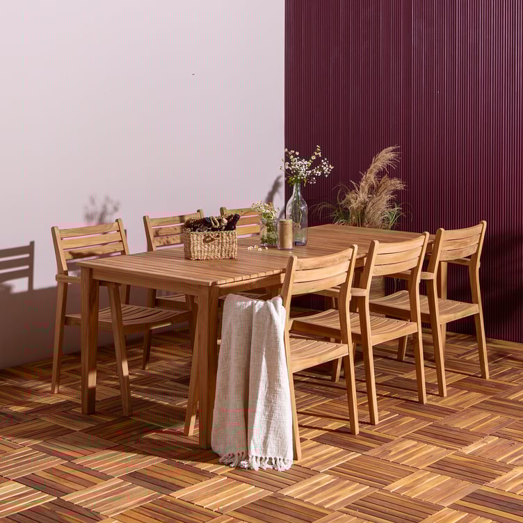 Piemonte ruokailuryhmä 210x100 kuudelle