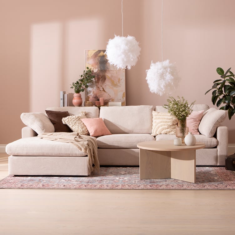 Heaven divaanisohva beige (kätisyys vaihdettavissa)