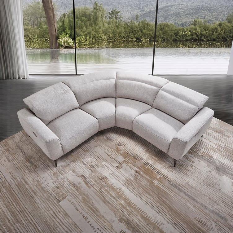 Loungea Scandic kulmasohva mekanismeilla 1k1, harmaa