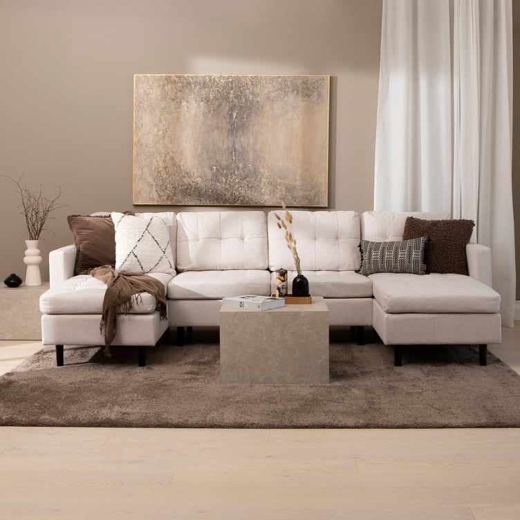 Bella u-kulmasohva beige
