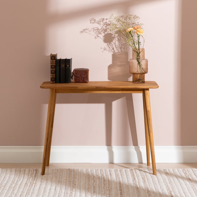Ekholm työpöytä 100x40cm, öljytty tammi