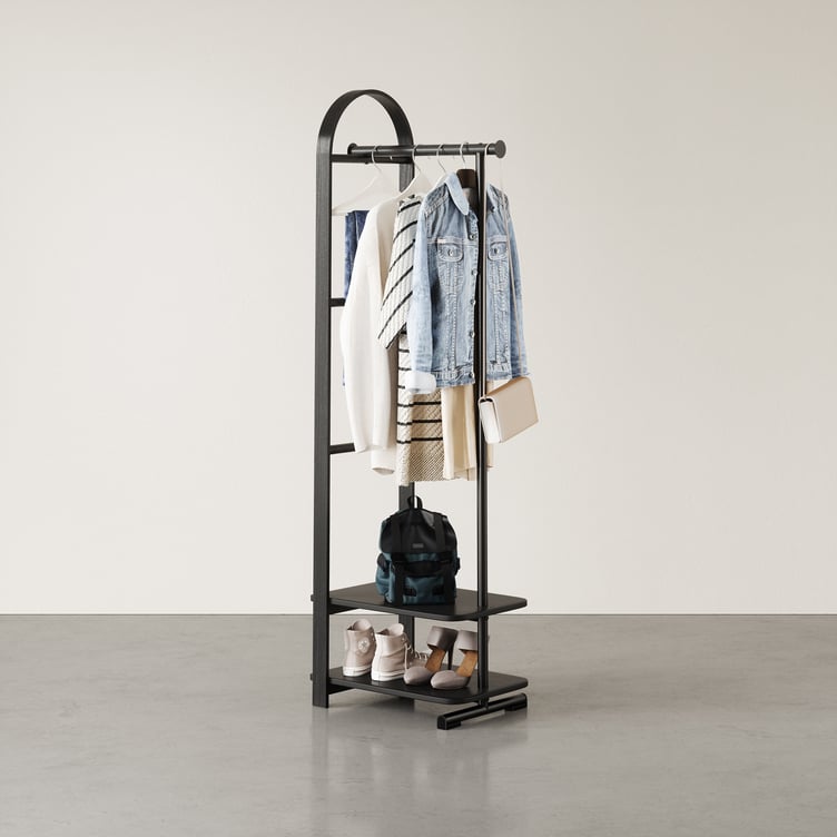 Umbra Bellwood vaaterekki 39x44x168 cm musta