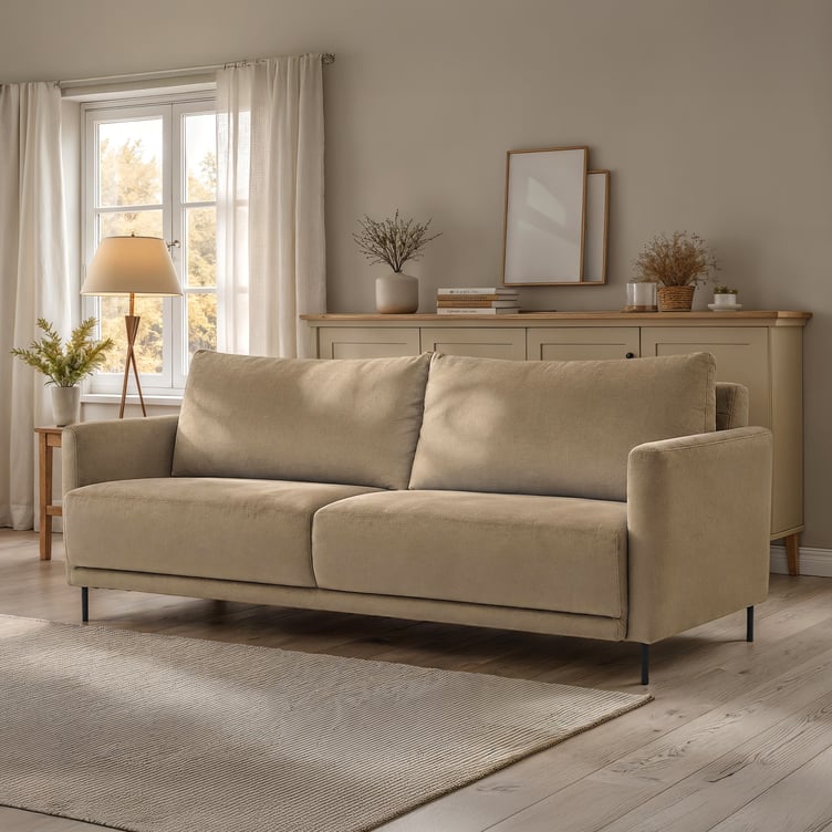Scandic 3-ist vuodesohva, Elegant 03 beige