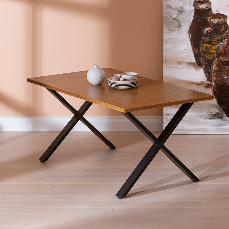 Cenni ruokapöytä 160x90 väri tammi/musta