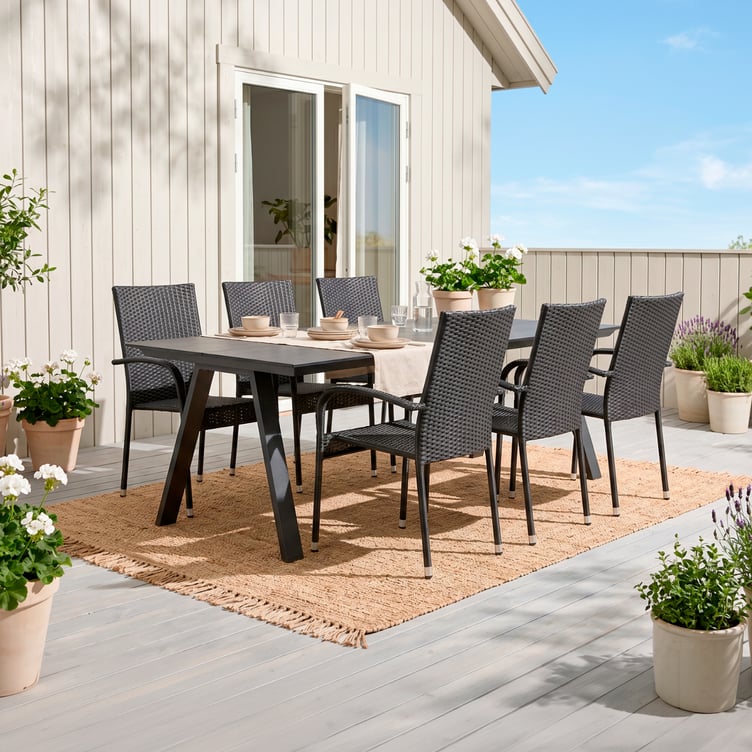 Messina & Palma ruokailuryhmä 220x100 kuudelle