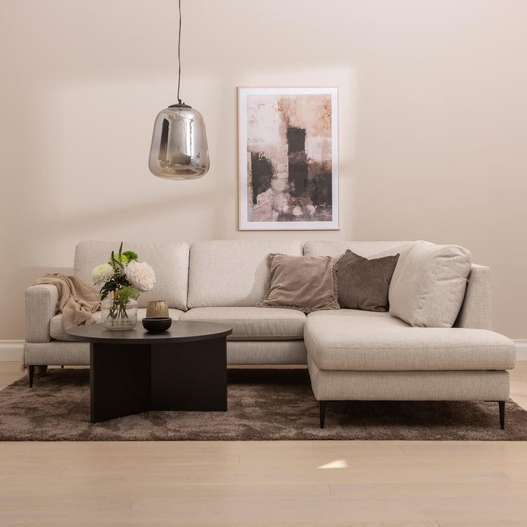 Capri avokulmasohva (oikea) beige