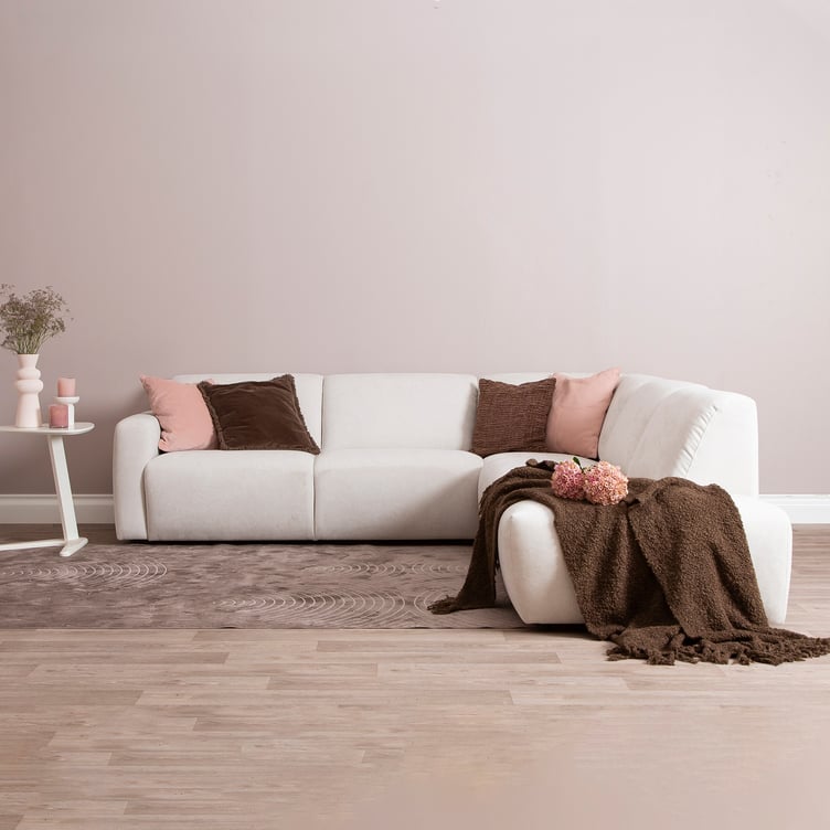 Basel avokulmasohva iso oikea, beige