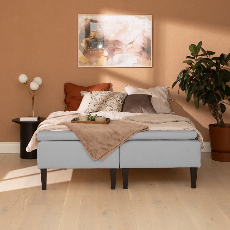 Salla runkopatjasetti 160x200 harmaa