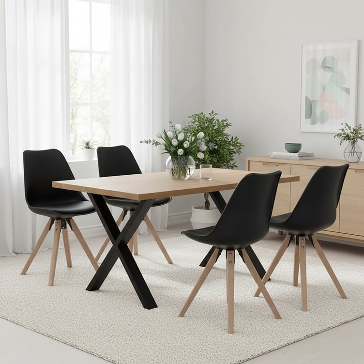 Isla & Concept Oak ruokailuryhmä (1+4)