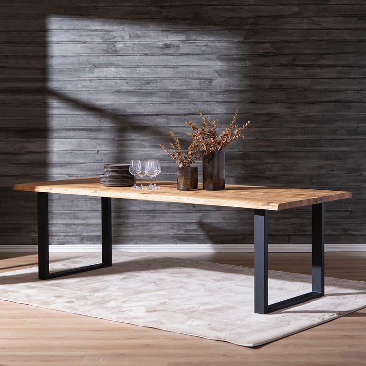 Estelle lankkupöytä 240x95 öljytty tammi, U-jalalla