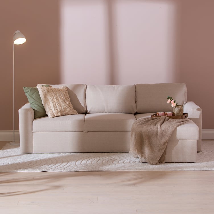 Ingrid 3-ist. vuodedivaanisohva beige