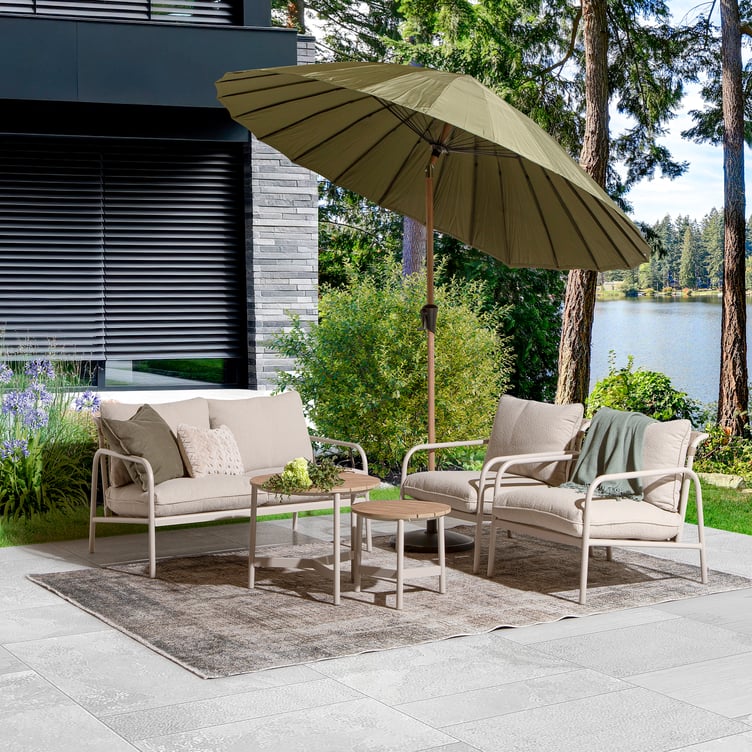 Elegance sohvaryhmä (2+1+1+sohvapöydät) khaki