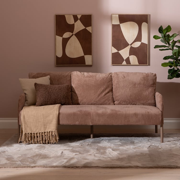 Bostad 3-ist. sohva beige