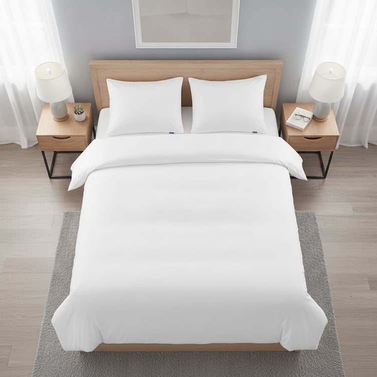 Familon Percale pussilakanasetti tupla valkoinen 230x220/2x55x65