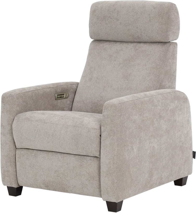 Zero Ergo Motor recliner-lepotuoli, Cloud 09 ruskea / wenge jalka