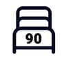 90 x 200