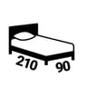 90 x 210