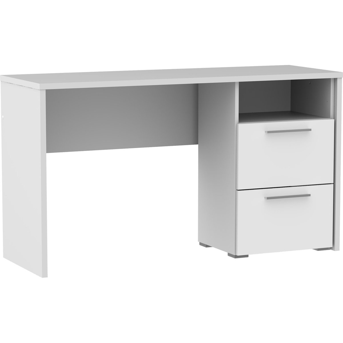 Smart työpöytä 130x45, valkoinen
