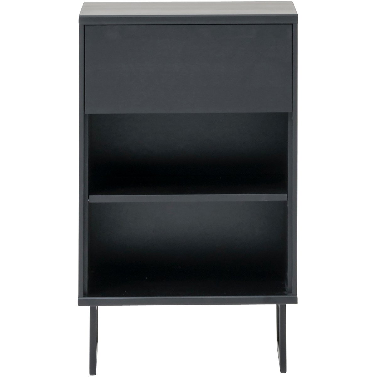 Inari Modern yöpöytä 77x37, musta