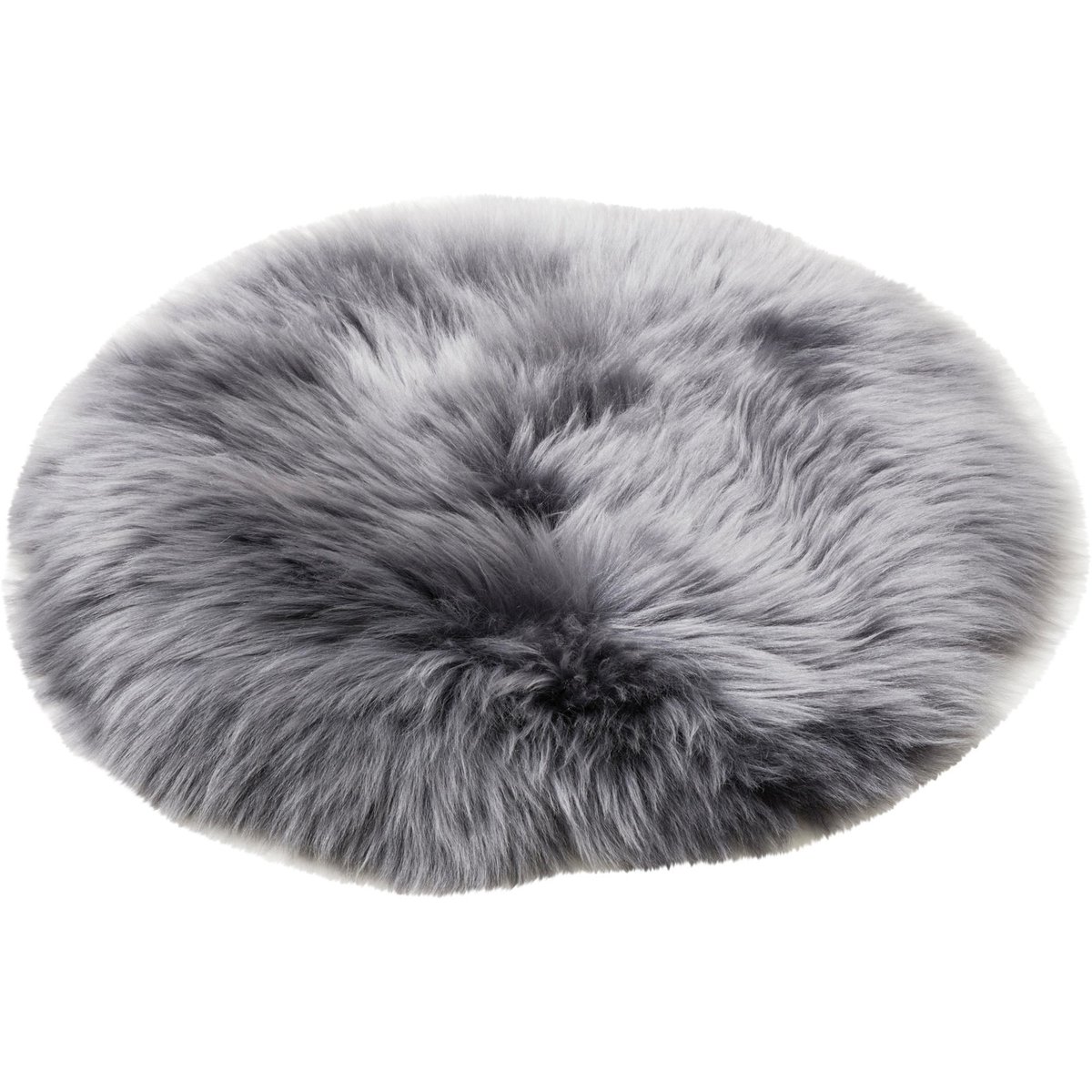 Lampaantalja pyöreä 33cm istuin, harmaa