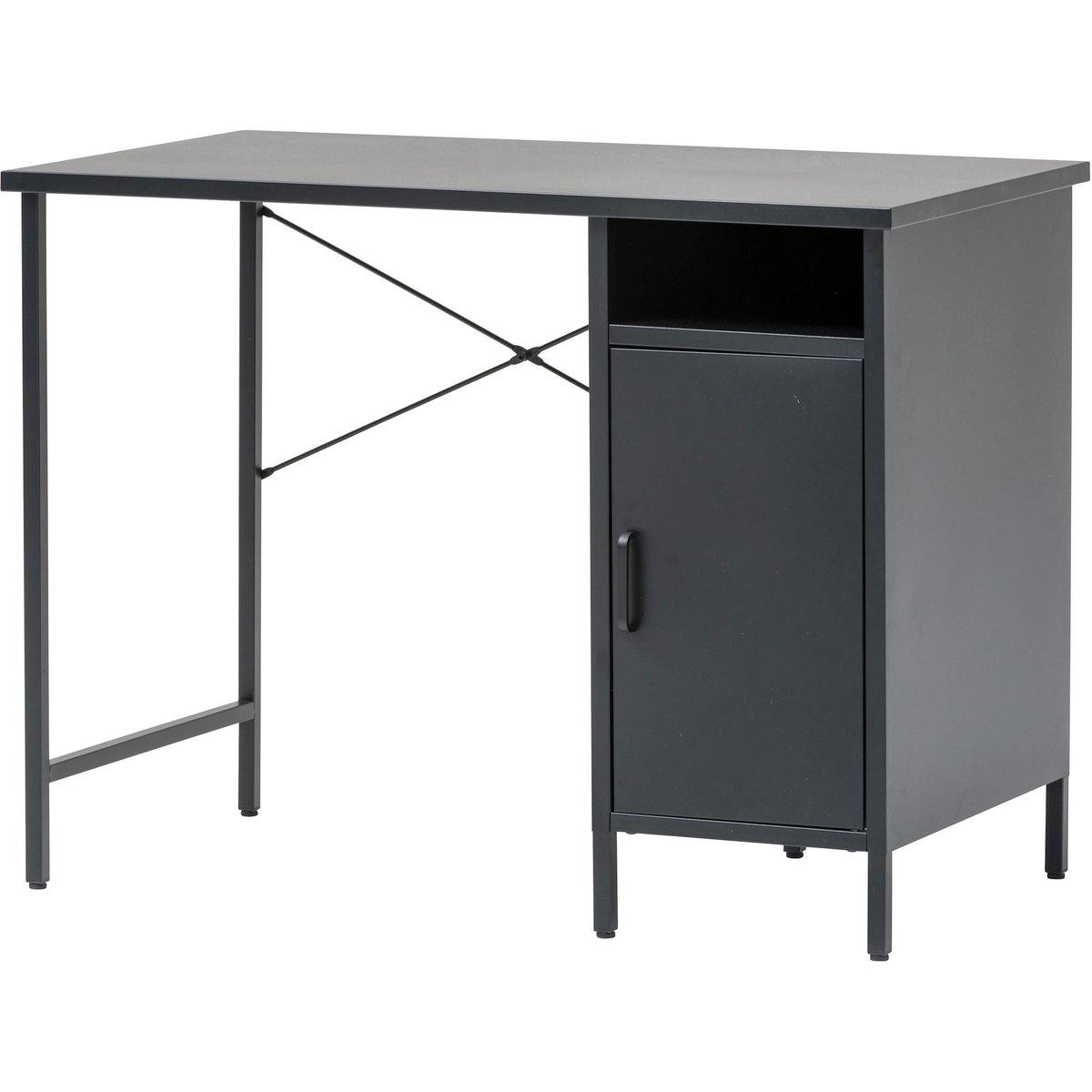 Nordby kirjoituspöytä 100cm, musta