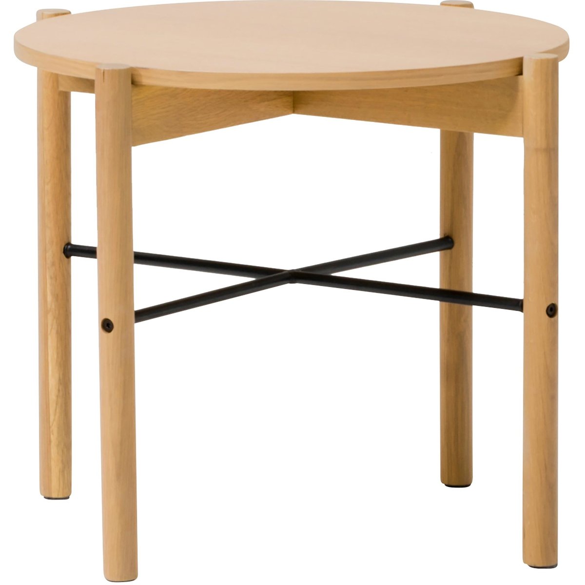 Estevan sohvapöytä pyöreä 50cm, tammi