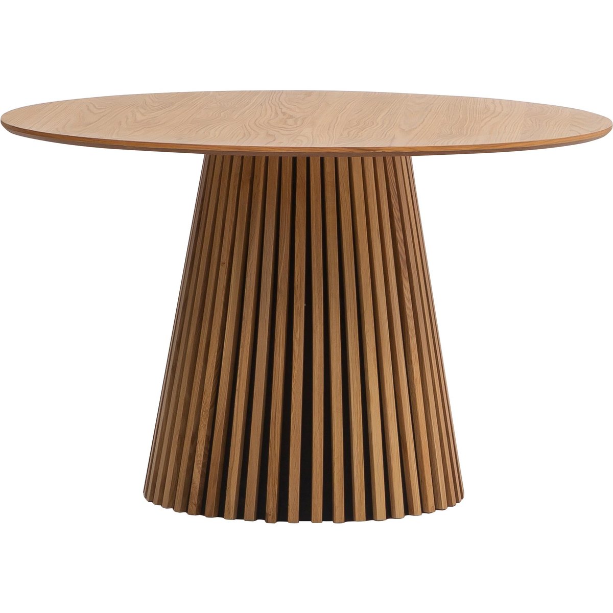 Metz pyöreä ruokapöytä 120cm, Natural tammi