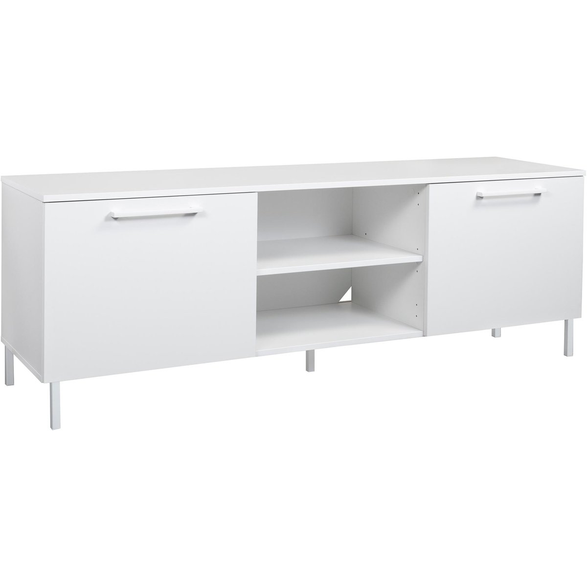 Nauvo tv-taso 166cm, valkoinen