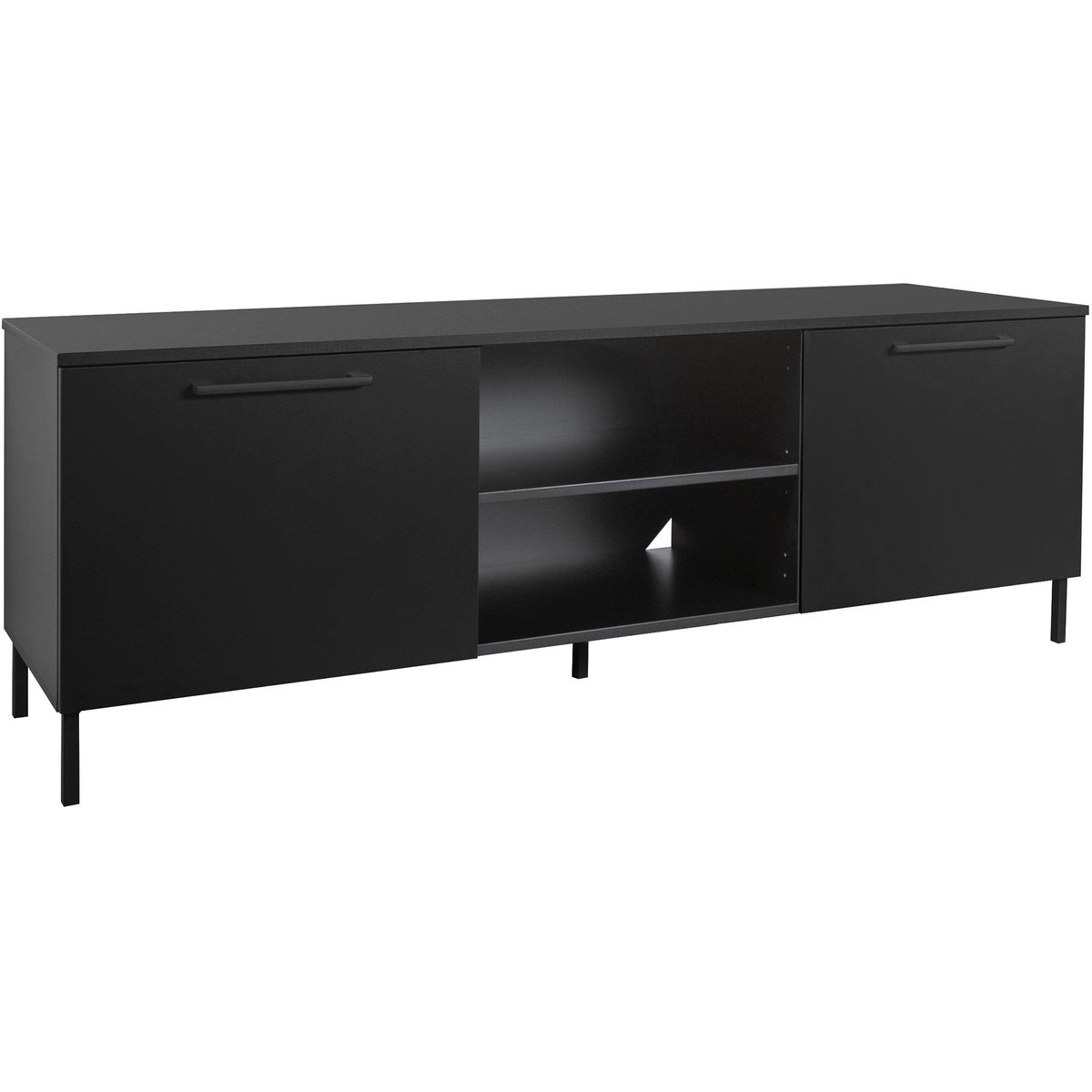 Nauvo tv-taso 166cm, musta