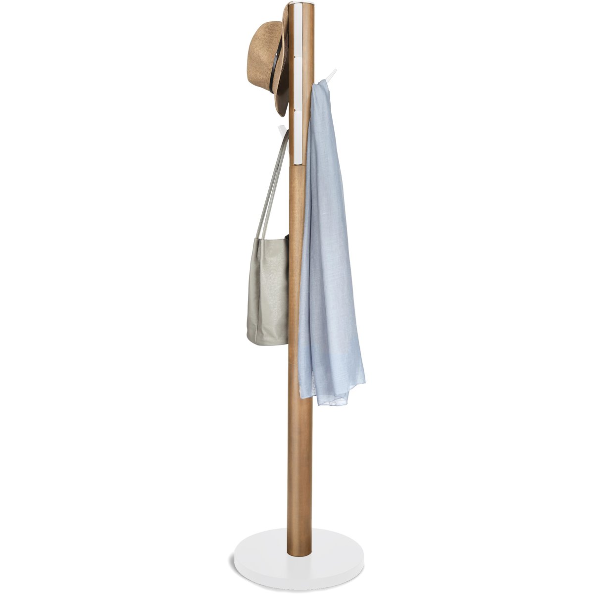 Umbra Flapper naulakko 169cm valkoinen/natural