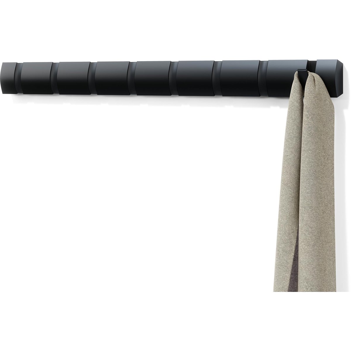 Umbra Flip seinänaulakko 81cm musta