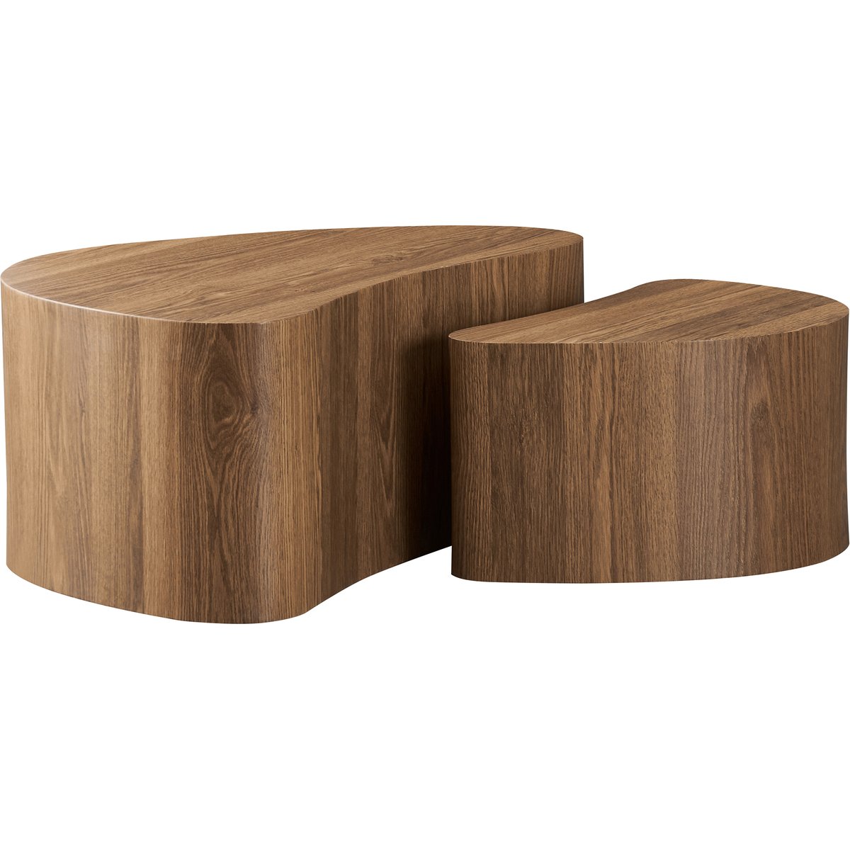 Island sarjapöytä 90x60x40 + 60x40x33 american walnut